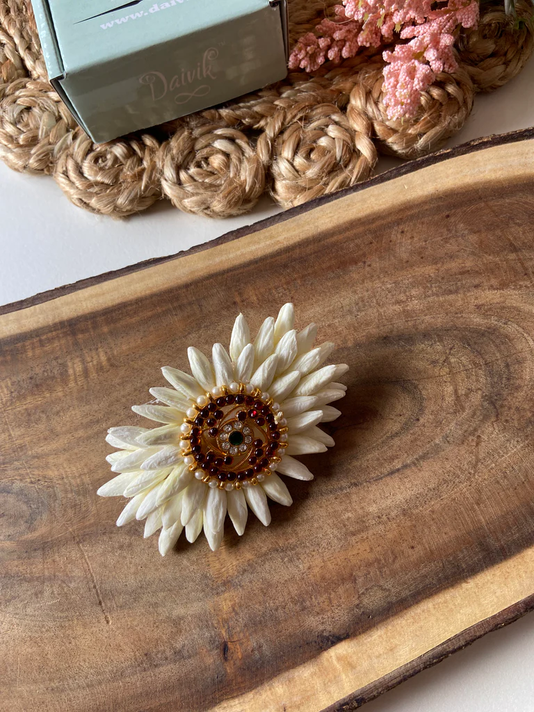 Foam Handmade Kemp Pendant Pichi Poo Hair Clip